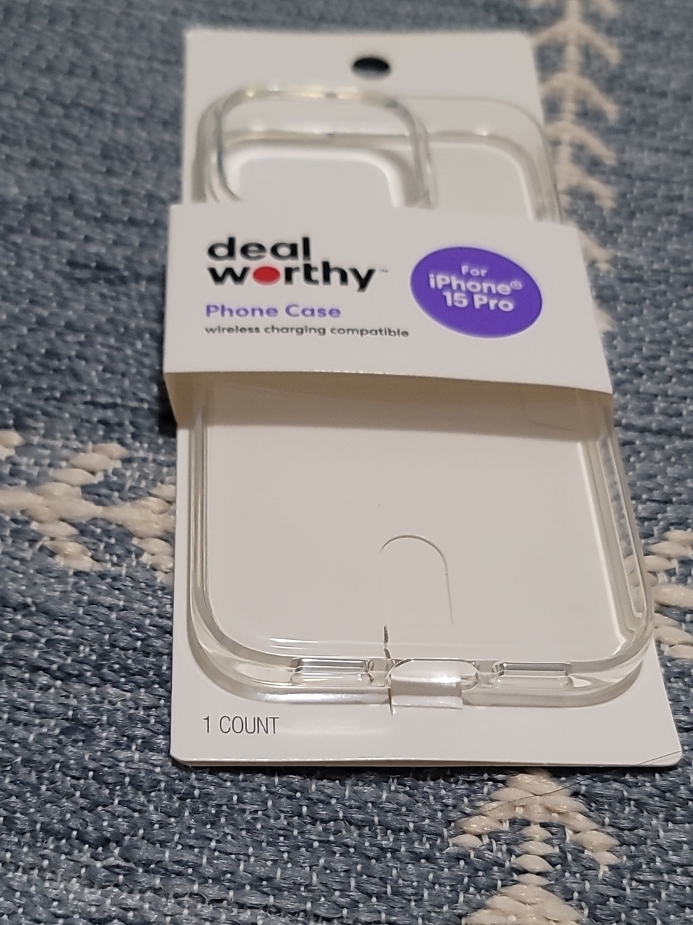 Clear Phone Case for iPhone 15 Pro - Transparent - Picture 4 of 5